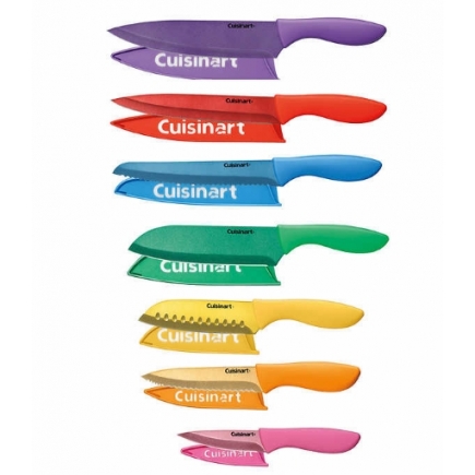 【美国直邮】刀具7件套Cuisinart Colored Metallic 7-piece Knif