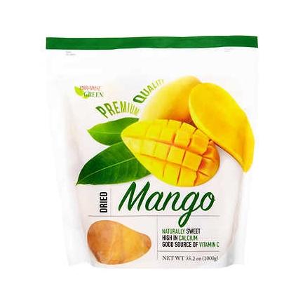 【美国直邮】芒果干Paradise Green Premium Dried Mango, 35.2
